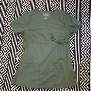 Cherokee Maternity Scrub Top